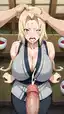 tsunade cosplay porn videos - A Risk That Cut Through Silence - AI generated portrait image in 1080x1920 resolution by @anon