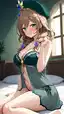 genshin impact porn vr - A Moonlight That Learned to Sound Like Fate - AI generated portrait image in 1080x1920 resolution by @anon
