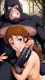 lady tarzan sex video - A Devotion That Left a Mark - AI generated portrait image in 1080x1920 resolution by @anon