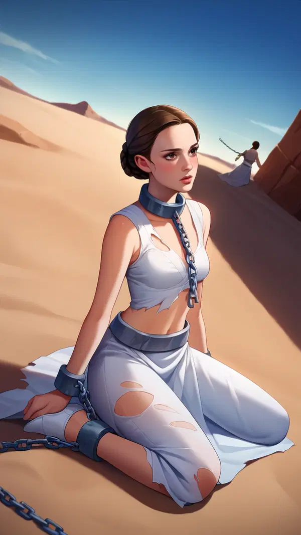 rey star wars r34 - A Memory Burning Like Velvet - AI generated portrait image in 1080x1920 resolution by @anon