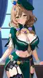 hot genshin impact girl - This Collapse With No Easy Exit - AI generated portrait image in 1080x1920 resolution by @anon