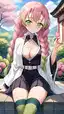 hentai with mitsuri - Nights That Leave Me Addicted - AI generated portrait image in 1080x1920 resolution by @anon