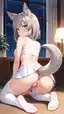 yaoi hentai read - A Storm That Made Silence Feel Loud - AI generated portrait image in 1080x1920 resolution by Anonymous Creator