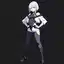 edgerunners anime lucy cyberpunk - Every Flame That Found the Dark - AI generated square image in 1080x1080 resolution by @anon
