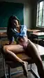 petite asian porn - The Promise That Stayed After Midnight - AI generated portrait image in 1080x1920 resolution by Anonymous Creator