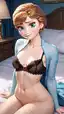 sex elsa frozen - The Temptation That Turned the Key - AI generated portrait image in 1080x1920 resolution by @anon