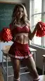 amateur cheerleader porn - Burning Without Needing a Reason - AI generated portrait image in 1080x1920 resolution by @anon
