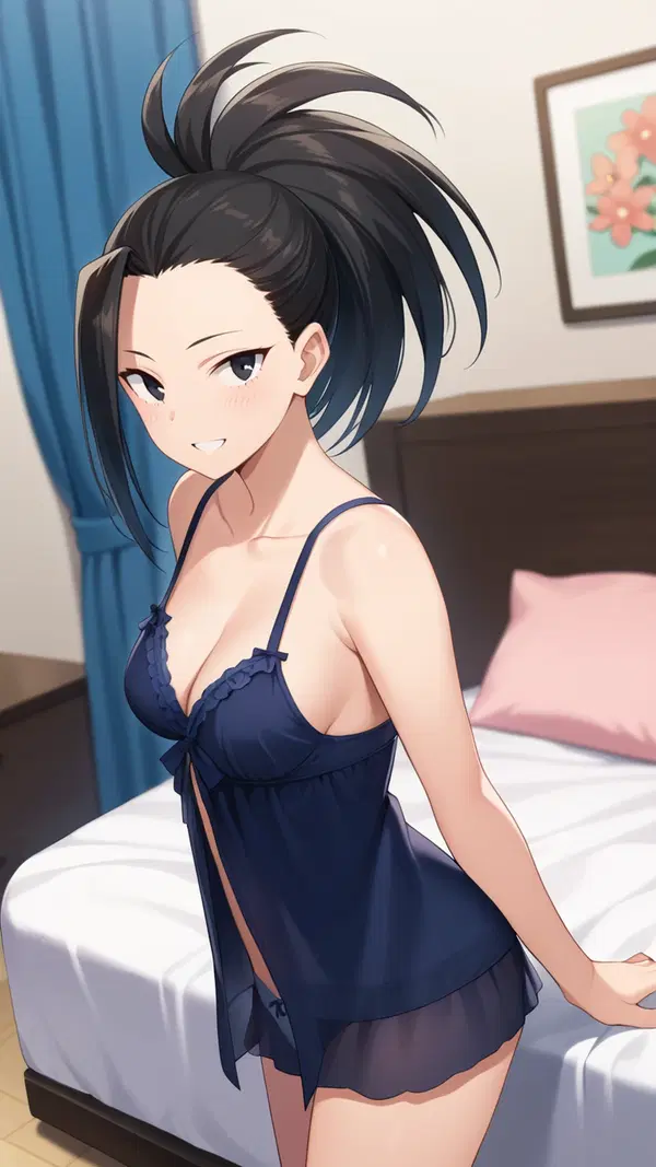 my hero academia gif hentai - Wild Fire Between Our Skin - AI generated portrait image in 1080x1920 resolution by @anon