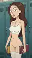 rick and morty a way back home porn - The Devotion That Made the Night Lean Closer - AI generated portrait image in 1080x1920 resolution by @anon