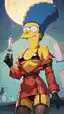 the simpsons lisa sex - The Magnet That Made the Air Remember - AI generated portrait image in 1080x1920 resolution by Anonymous Creator