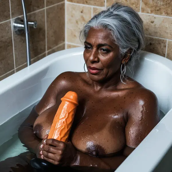 ebony milf gif - The Reverie That Changed Shape in the Dark - AI generated square image in 1080x1080 resolution by @anon