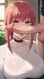 chainsaw man xxx - Nights That Turn Into Flames - AI generated portrait image in 1080x1920 resolution by @anon