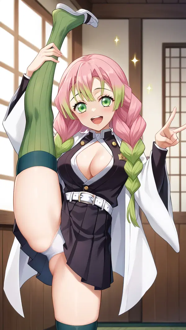 hentai mitsuri ai - A Wildness That Followed Me Home - AI generated portrait image in 1080x1920 resolution by @anon