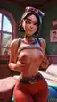 fortnite gwenpool rule 34 - A Slow Spell Under the Skin - AI generated portrait image in 1080x1920 resolution by @anon
