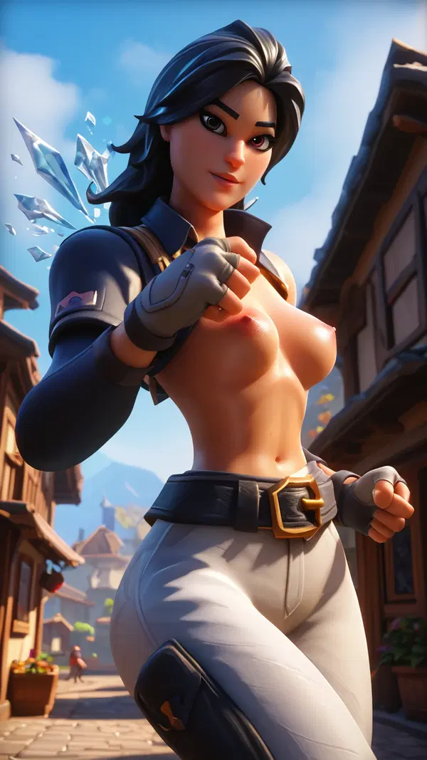 fortnite lexa xxx - An Undertow That Opened in Shadow - AI generated portrait image in 1080x1920 resolution by @anon