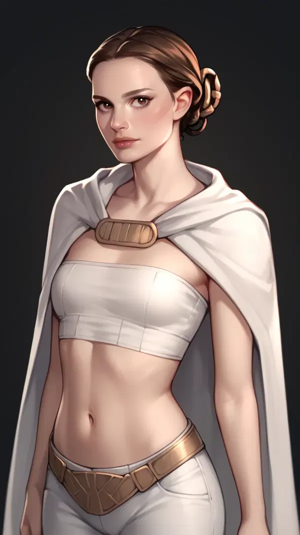 star wars leia nude - Pleasure That Came Without Permission - AI generated portrait image in 1080x1920 resolution by Anonymous Creator