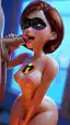 elastigirl drawing - Sinful Nights We Cannot Forget - AI generated portrait image in 1080x1920 resolution by @anon
