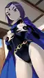 ai teen titans porn - A Memory Burning Like Velvet - AI generated portrait image in 1080x1920 resolution by @anon