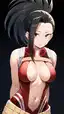 mha ai chat - A Flame That Waited Behind My Eyes - AI generated portrait image in 1080x1920 resolution by @anon