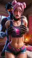 fortnite naked gif - The Tremor That Stayed Beneath My Skin - AI generated portrait image in 1080x1920 resolution by @anon