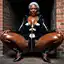 black big tits milf - The Beautiful Trouble of Velvet - AI generated square image in 1080x1080 resolution by @anon