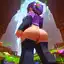 minecraft girls sex - An Ache That Burned Without Sound - AI generated square image in 1080x1080 resolution by @anon