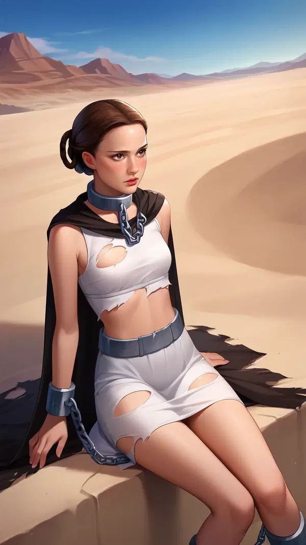 star wars porn rey - The Pleasure That Lives in Silence - AI generated portrait image in 1080x1920 resolution by Anonymous Creator