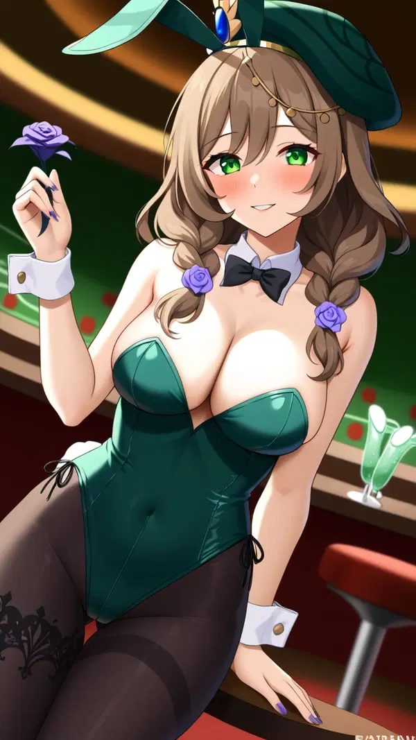 xxx genshin impact comic - The Secret Shape of Devotion - AI generated portrait image in 1080x1920 resolution by @anon
