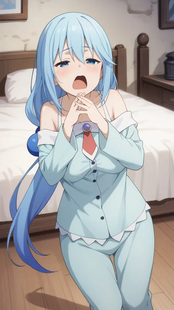 konosuba porn gif - A Flame That Moved Through Every Wall - AI generated portrait image in 1080x1920 resolution by @anon