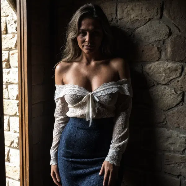 porn girlfriend ai - The Burn That Refused the Morning - AI generated square image in 1080x1080 resolution by @anon