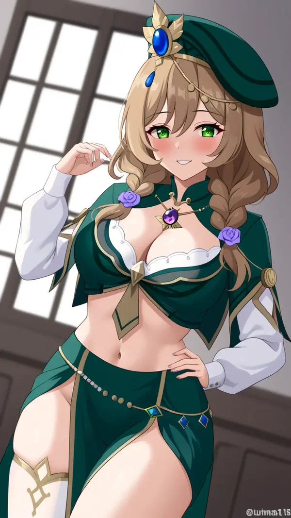 genshin impact xianyun hentai - The Rush That Carried Too Much Heat - AI generated portrait image in 1080x1920 resolution by Anonymous Creator