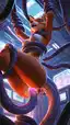 furry porn comic - The Edge That Burned Without Sound - AI generated portrait image in 1080x1920 resolution by @anon