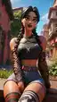 the machinist fortnite naked - The Heat That Wrote Itself in Smoke - AI generated portrait image in 1080x1920 resolution by @anon