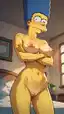simpsons sex comic - Every Whisper Sparks Fire - AI generated portrait image in 1080x1920 resolution by @anon