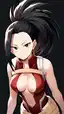 my hero academia cosplay xxx - A Night That Held the Door Open - AI generated portrait image in 1080x1920 resolution by @anon