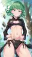 tatsumaki booty - The Night Before Everything Changed - AI generated portrait image in 1080x1920 resolution by @anon