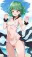tatsumaki costume - The Shadow That Made Its Own Rules - AI generated portrait image in 1080x1920 resolution by @anon