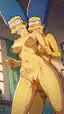simpsons real life ai - The Shadow That Carried Too Much Heat - AI generated portrait image in 1080x1920 resolution by @anon