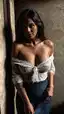 adult ai sex games - A Moonlight That Came Without Mercy - AI generated portrait image in 1080x1920 resolution by @anon
