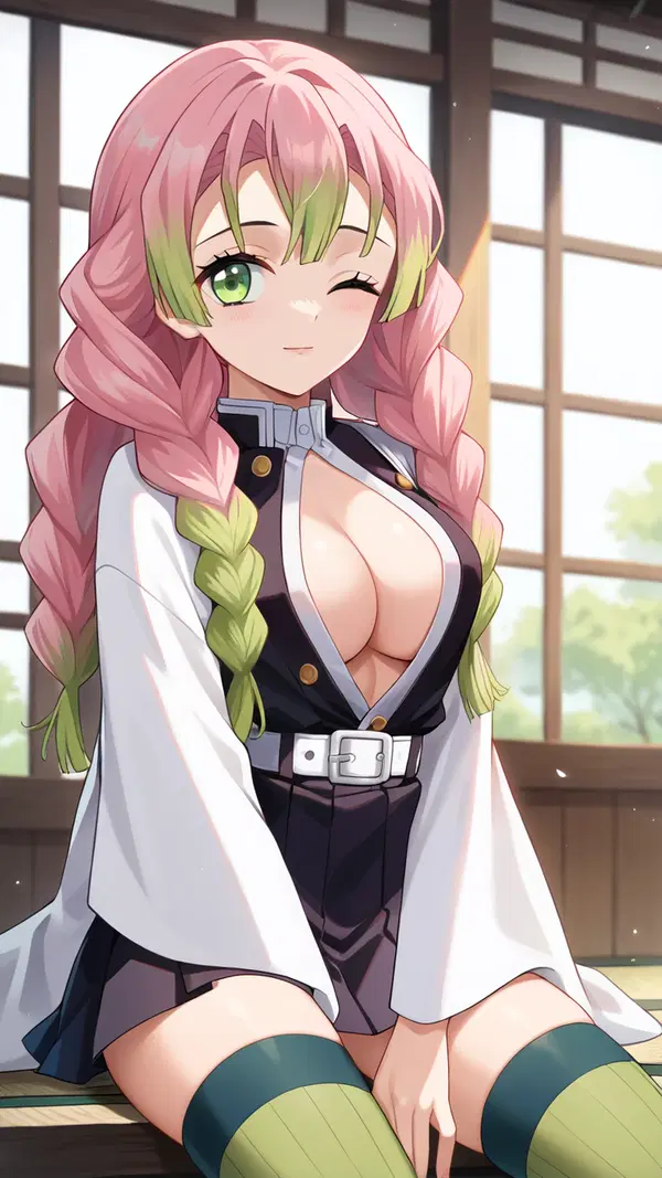 shinobu x mitsuri r34 - The Need That Pulls Me Under - AI generated portrait image in 1080x1920 resolution by @anon