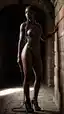 beautiful black woman naked - Desire That Grew Into Something Beautiful - AI generated portrait image in 1080x1920 resolution by Anonymous Creator