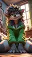 ftm furry porn - The Pull That Broke the Quiet - AI generated portrait image in 1080x1920 resolution by @anon