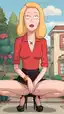 beth smith rick and morty - A Restlessness That Left a Mark - AI generated portrait image in 1080x1920 resolution by @anon