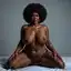 black mature women porn - A Craving That Became a Ritual - AI generated square image in 1080x1080 resolution by @anon