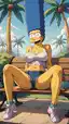 the simpsons porn animation - The Quiet Before Whisper - AI generated portrait image in 1080x1920 resolution by @anon