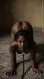 ebony teen naked twerk - A Heat That Pulled Me Under - AI generated portrait image in 1080x1920 resolution by Anonymous Creator