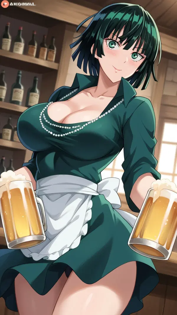 Fubuki One Punch Man - Every Fever That Found the Dark - AI generated portrait image in 1080x1920 resolution by Anonymous Creator