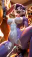 hot furry female - The Storm That Turned Softly Dangerous - AI generated portrait image in 1080x1920 resolution by Anonymous Creator
