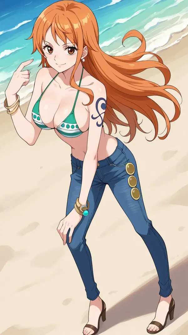 makino one piece hentai - A Depth That Opened in Shadow - AI generated portrait image in 1080x1920 resolution by @anon