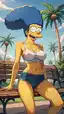 simpsons lesbian sex - Want So Deep It Has No Bottom - AI generated portrait image in 1080x1920 resolution by @anon